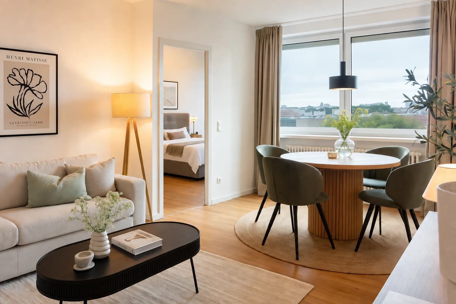 Möblierte 2-Zimmer-Wohnung in Stuttgart